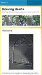 Mobile Screenshot of grieving-hearts-in-worship.com