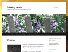 Tablet Screenshot of grieving-hearts-in-worship.com